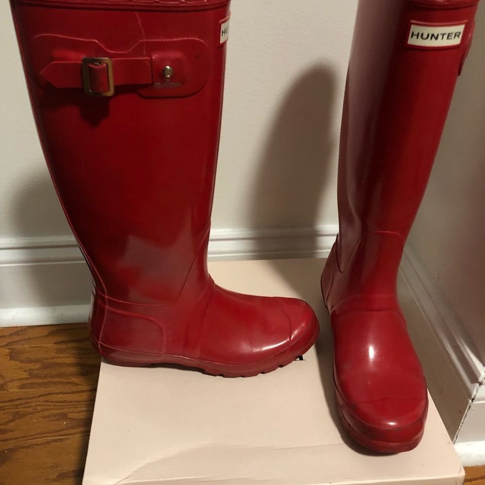Hunter rain boots